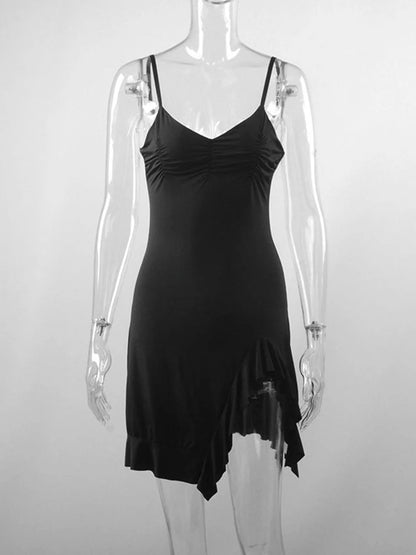 Summer New Black Sleeveless Strap